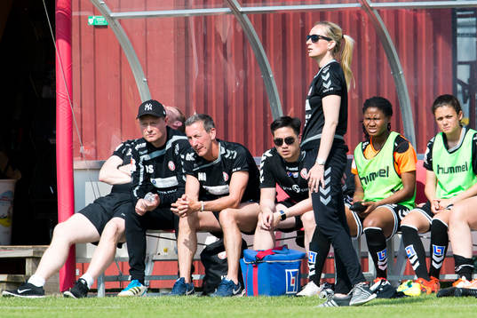 Kristianstads tränare Elisabet Gunnarsdottir