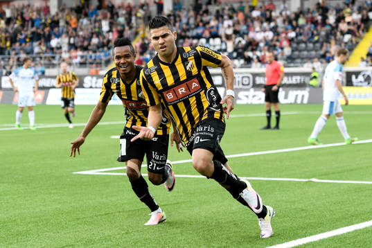 Bläddra bland fler bilder av Fotboll, Allsvenskan, Häcken - Djurgården