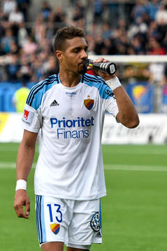 Djurgårdens Mathias Ranegie deppar