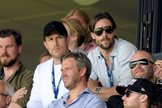IFK Göteborgs Tobias Hysén och Mattias Bjärsmyr  på