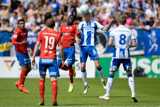 Helsingborgs Lalawélé Atakora och IFK Göteborgs