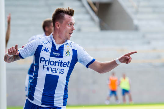 IFK Göteborgs Jakob Ankersen jublar