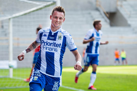 IFK Göteborgs Jakob Ankersen jublar