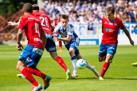 IFK Göteborgs Jakob Ankersen mot Helsingborgs Peter