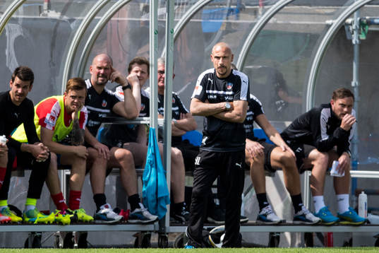 Helsingborgs manager Henrik Larsson
