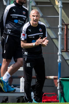 Helsingborgs manager Henrik Larsson