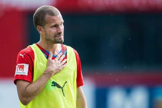 Helsingborgs Christoffer Andersson gråter