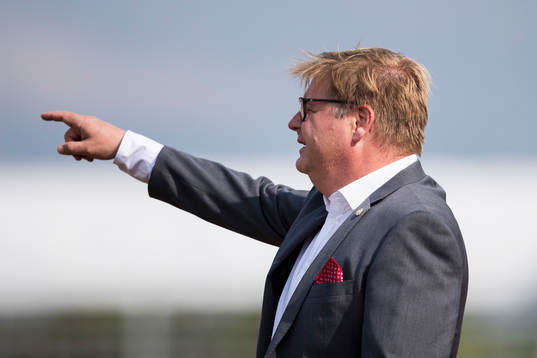 Kalmars tränare Peter Swärdh