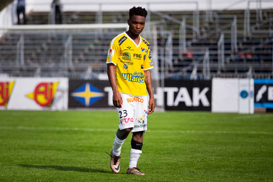 Falkenbergs Enock Kwakwa deppar