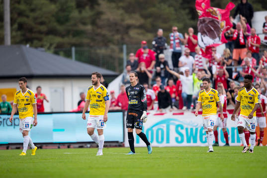 Falkenbergs Thomas Juel-Nielsen och David Svensson och