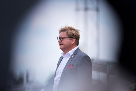Kalmars tränare Peter Swärdh