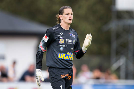 Falkenbergs målvakt Otto Martler
