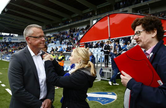 Norrköpings Louise Malmström och kommunalråd Lars