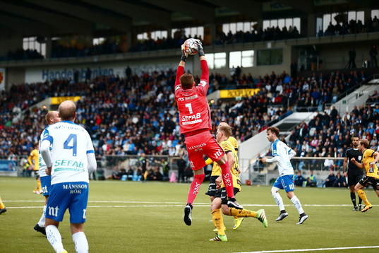 XXX under fotbollsmatchen i Allsvenskan mellan Norrköping