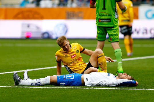 Norrköpings Christoffer Nyman deppar