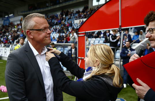 Norrköpings Louise Malmström och kommunalråd Lars