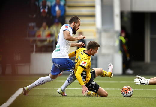 Målchans för Norrköpings Emir Kujovic