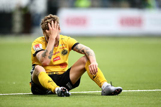 Elfsborgsspelare deppar