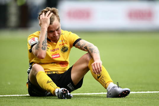 Elfsborgsspelare deppar