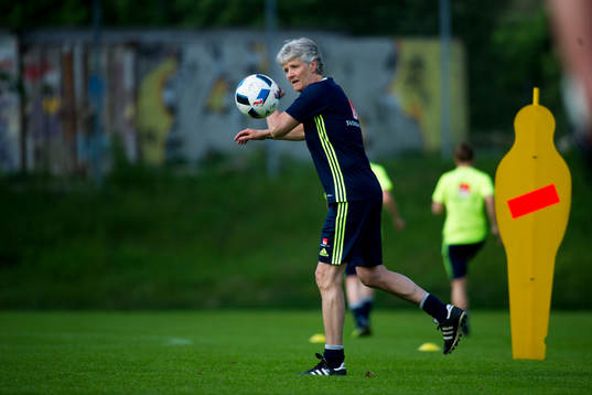 Landslagstränaren Pia Sundhage