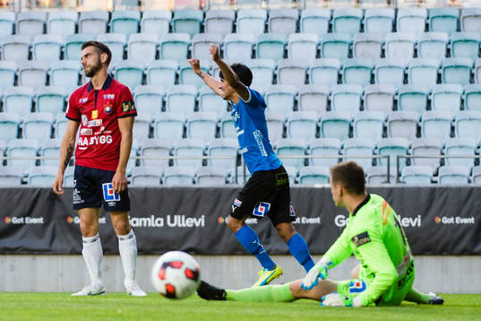 Halmstads Antonio Rojas jublar