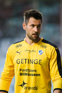 Halmstads målvakt Stojan Lukic