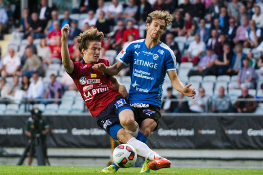 Örgrytes Jakob Lindström och Halmstads Alexander