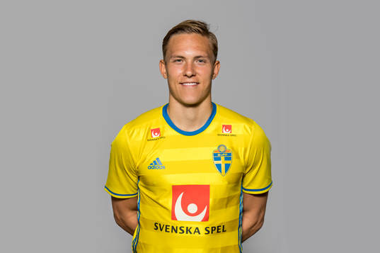 Ludwig Augustinsson, spelare i Sveriges fotbollslandslag