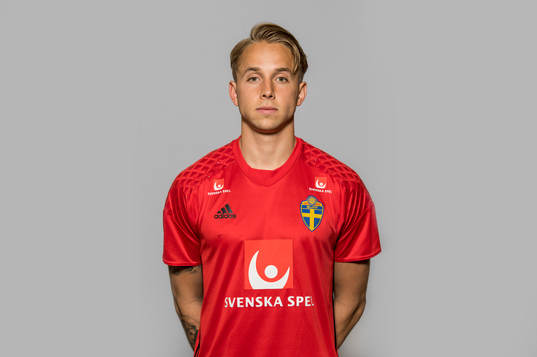 Patrik Carlgren, målvakt i Sveriges fotbollslandslag