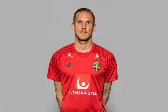 Robin Olsen, målvakt i Sveriges fotbollslandslag