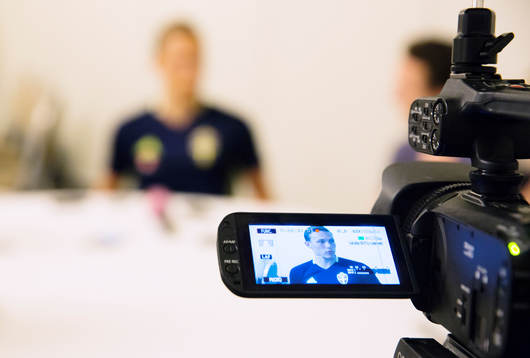 Svenska fotbollslandslagets Ludwig Augustinsosn blir