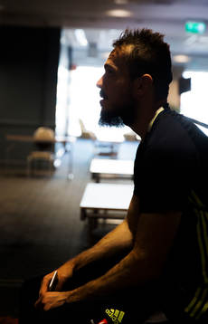 Svenska fotbollslandslagets Emir Kujovic