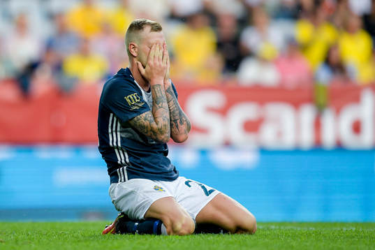 Sveriges John Guidetti deppar