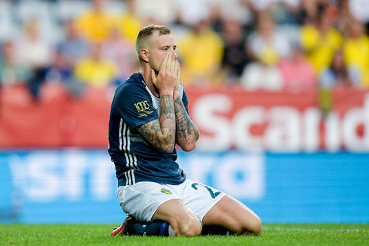 Sveriges John Guidetti deppar