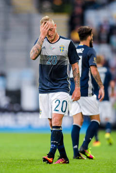 Sveriges John Guidetti  deppar
