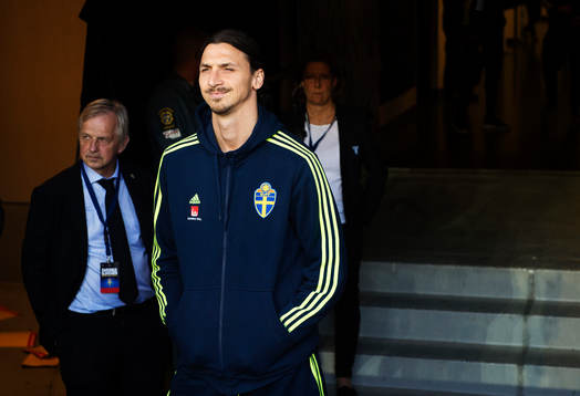 Sveriges Zlatan Ibrahimovic