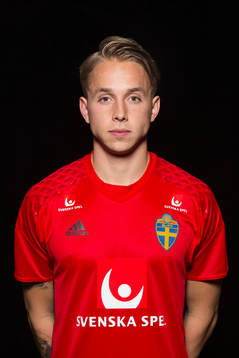 Patrik Carlgren, spelare i Sveriges fotbollslandslag