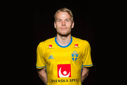 Oscar Lewicki, spelare i Sveriges fotbollslandslag