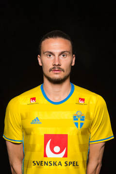 Erik Johansson, spelare i Sveriges fotbollslandslag