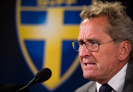 Sveriges förbundskapten Erik Hamrén