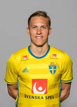 Ludwig Augustinsson, spelare i Sveriges fotbollslandslag