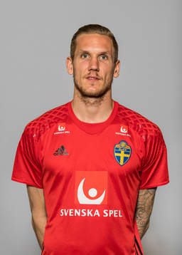 Robin Olsen, målvakt i Sveriges fotbollslandslag
