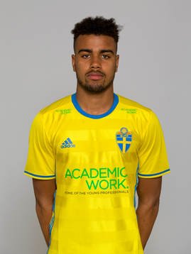 Noah Sonko Sundberg, spelare i Sveriges U21-landslag i