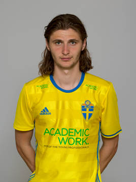 Pawel Cibicki, spelare i Sveriges U21-landslag i fotboll
