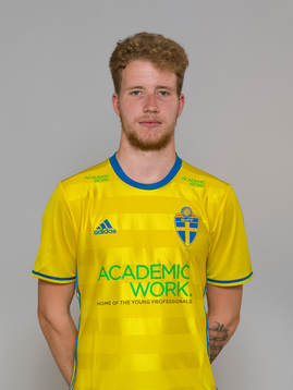 Samuel Gustafson, spelare i Sveriges U21-landslag i fotboll