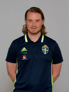 Christoffer Bernspång, videoanalytiker i Sveriges U21