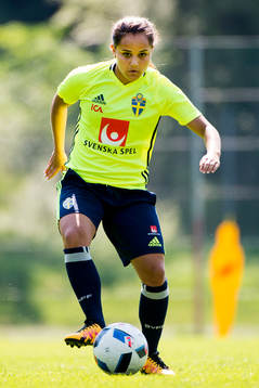 Sveriges Malin Diaz