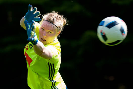 Sveriges målvakt Hedvig Lindahl