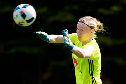 Sveriges målvakt Hedvig Lindahl
