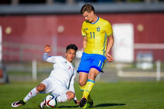 Ungerns Kovács David och Sveriges Svante Ingelsson